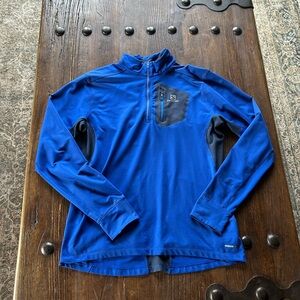 Salomon Blue and Black Men's Sweatshirt
